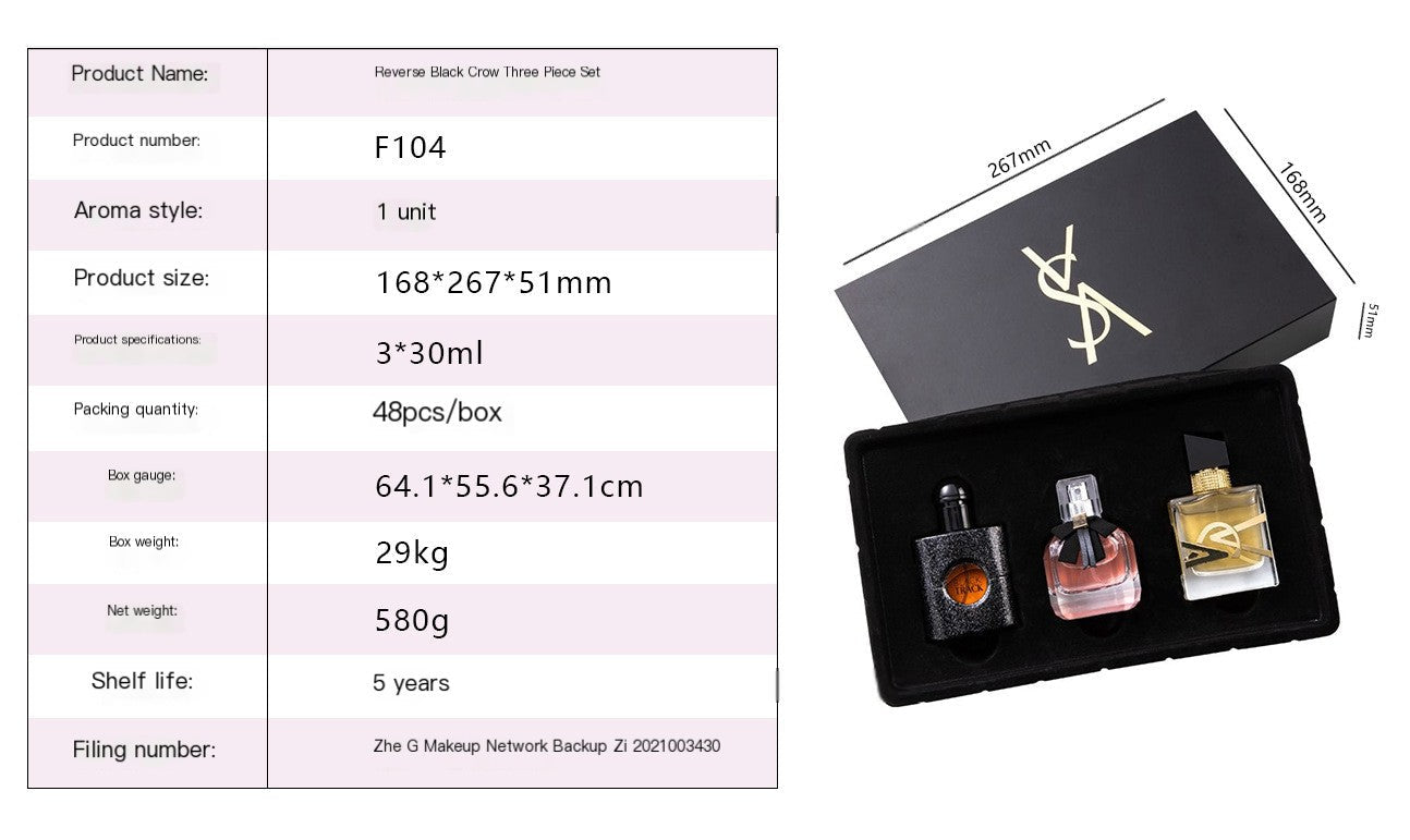 Kit Exclusivo com 3 Perfumes - Yves Saint Laurent Mon Paris, Flysmus Black Track e Flysmus Vsa Dopamine