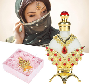 Perfume Femenino Dubai Halal 50ml - Aceite Esencial de Frutas, Fragancia de Lujo y Durabilidad Artesanal