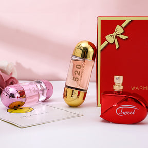 Perfume JEAN MISS Red Love - Lote de 3 Perfumes 50ml - Elegancia, Sofisticación y Encanto